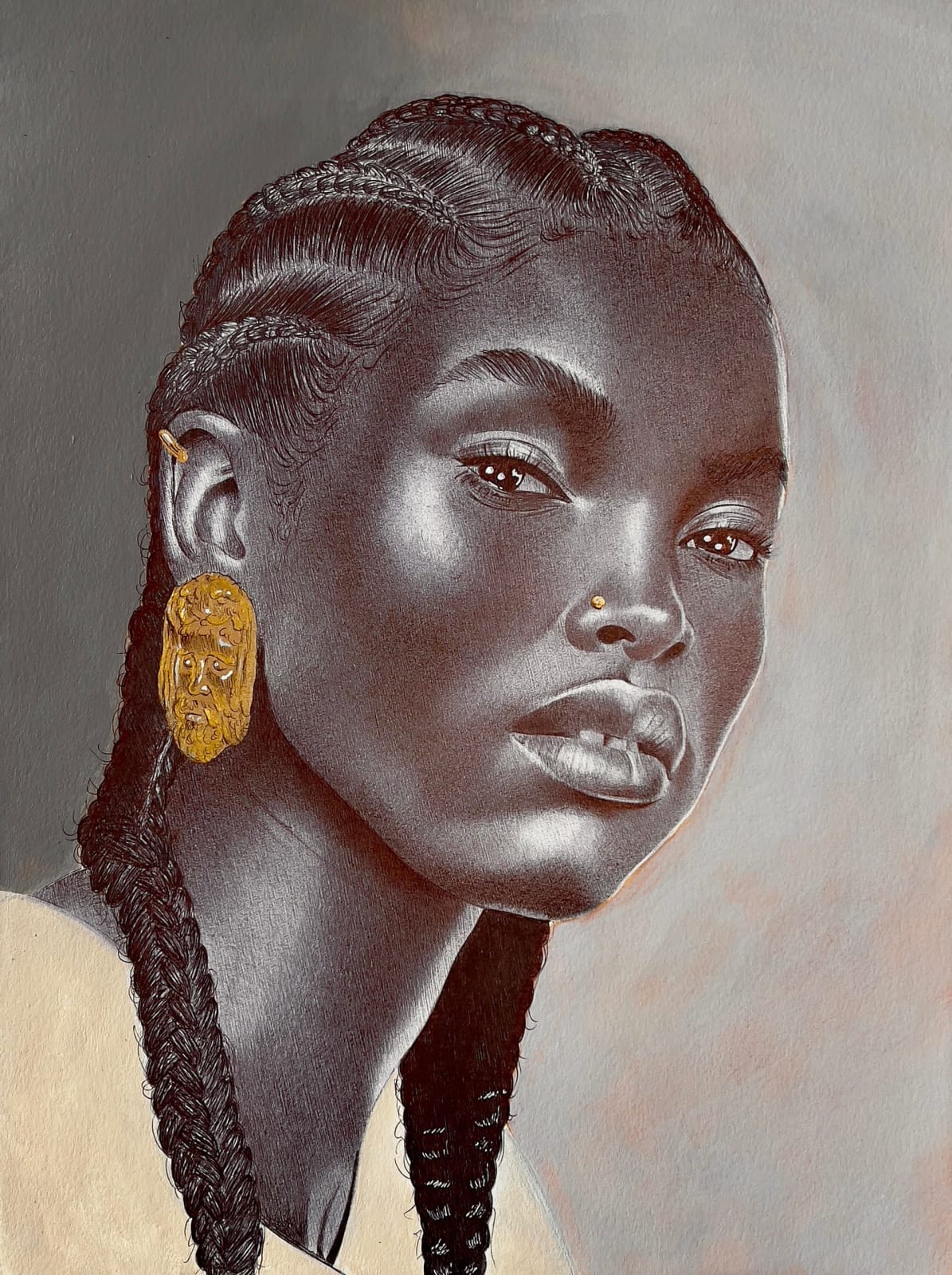 Drawing by Tommy Mitchell for