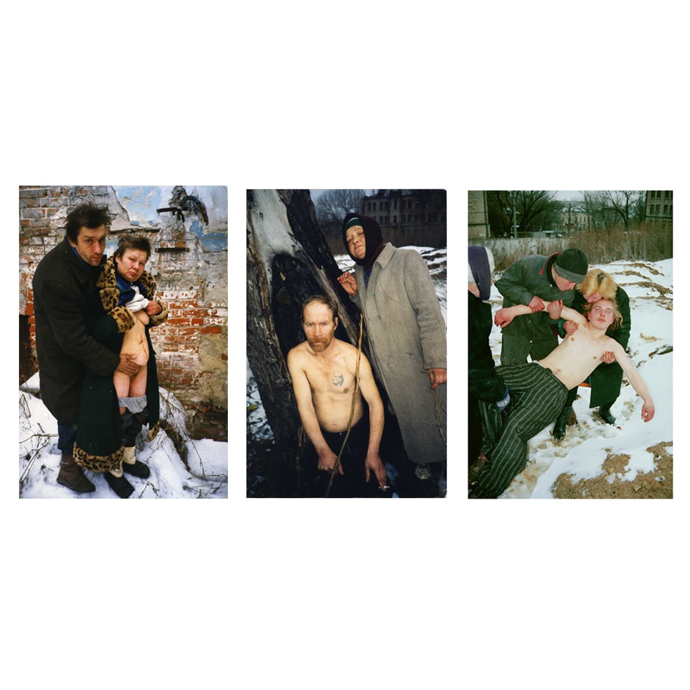 Boris Mikhailov, from the series ‘Case History’ (triptych), 1997-1998