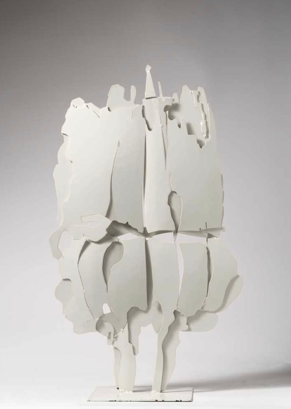 Pietro Consagra, Ferro trasparente bianco I, 1966