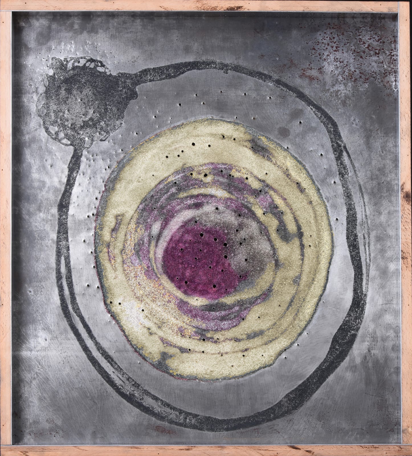 Lucio Fontana, Concetto Spaziale (52 B 4), 1952