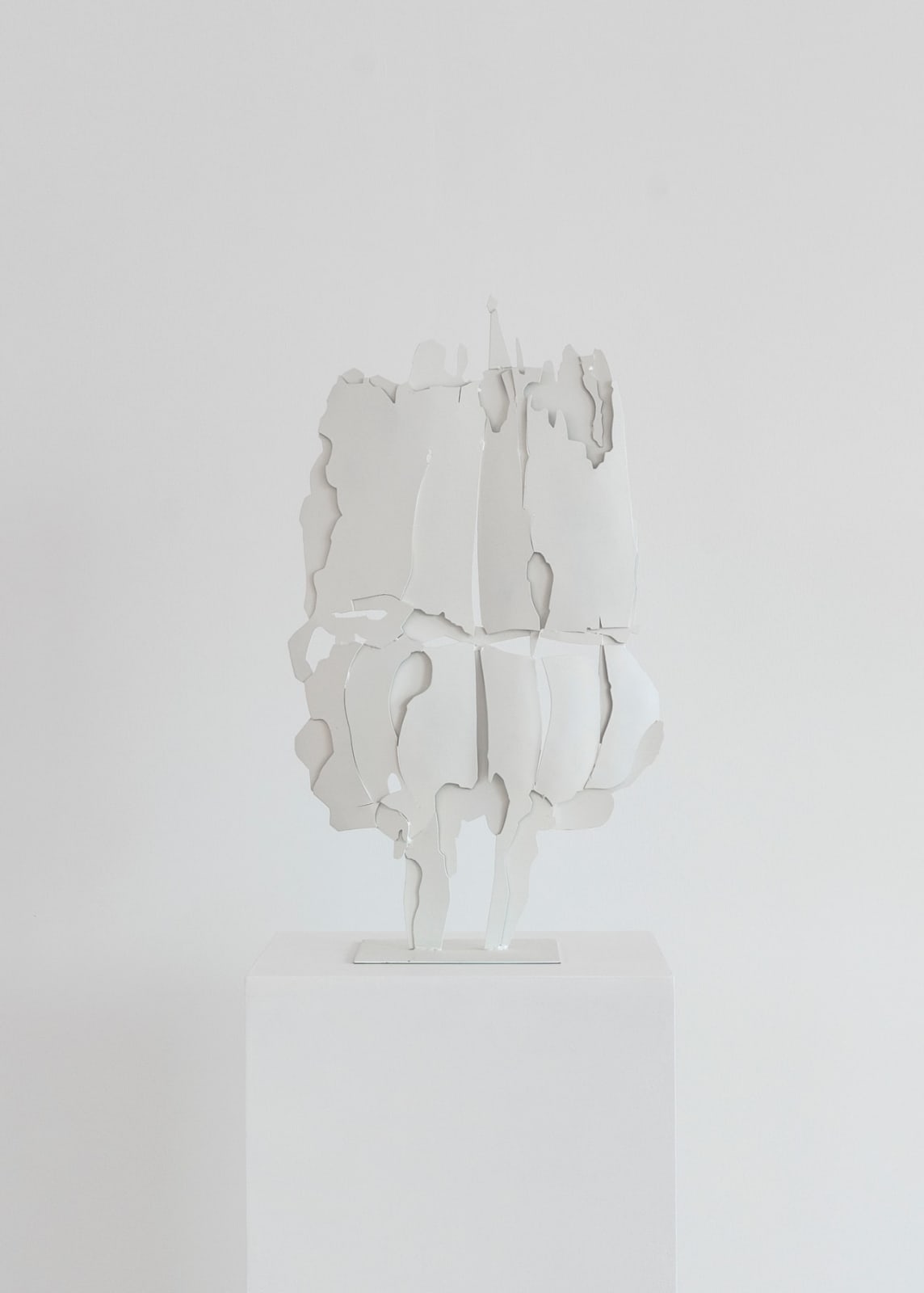 Pietro Consagra, Ferro trasparente bianco I, 1966