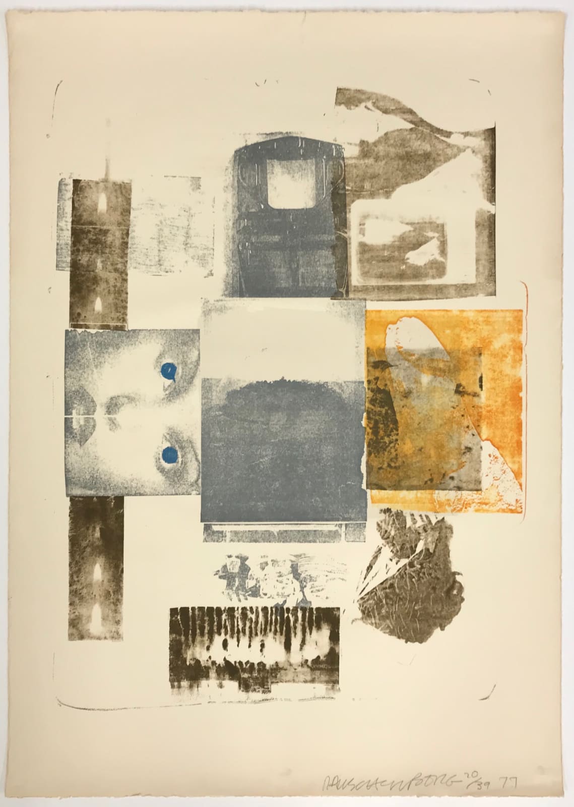 Robert Rauschenberg, Elopement from Romances, 1977