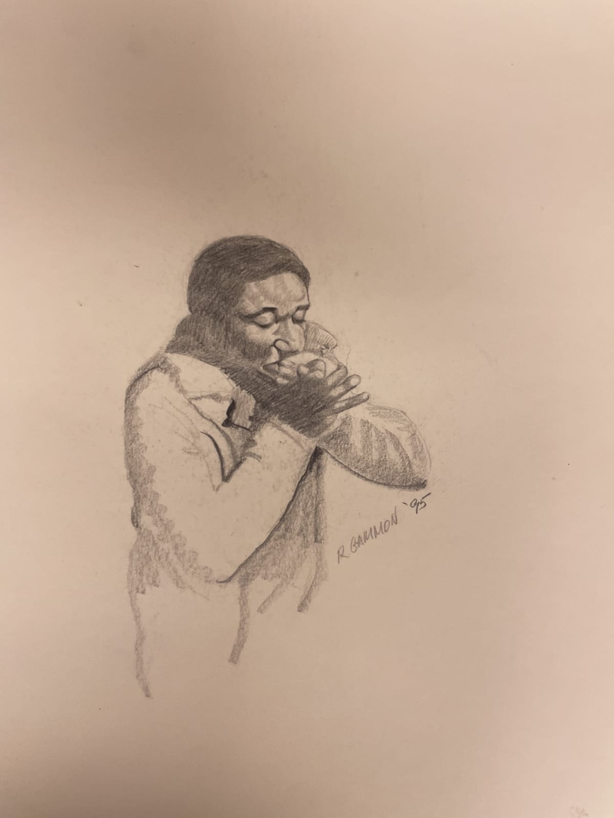 Reginald Gammon, The Harmonica Player, 1995