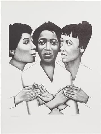 Elizabeth Catlett, Links Together, 19976
