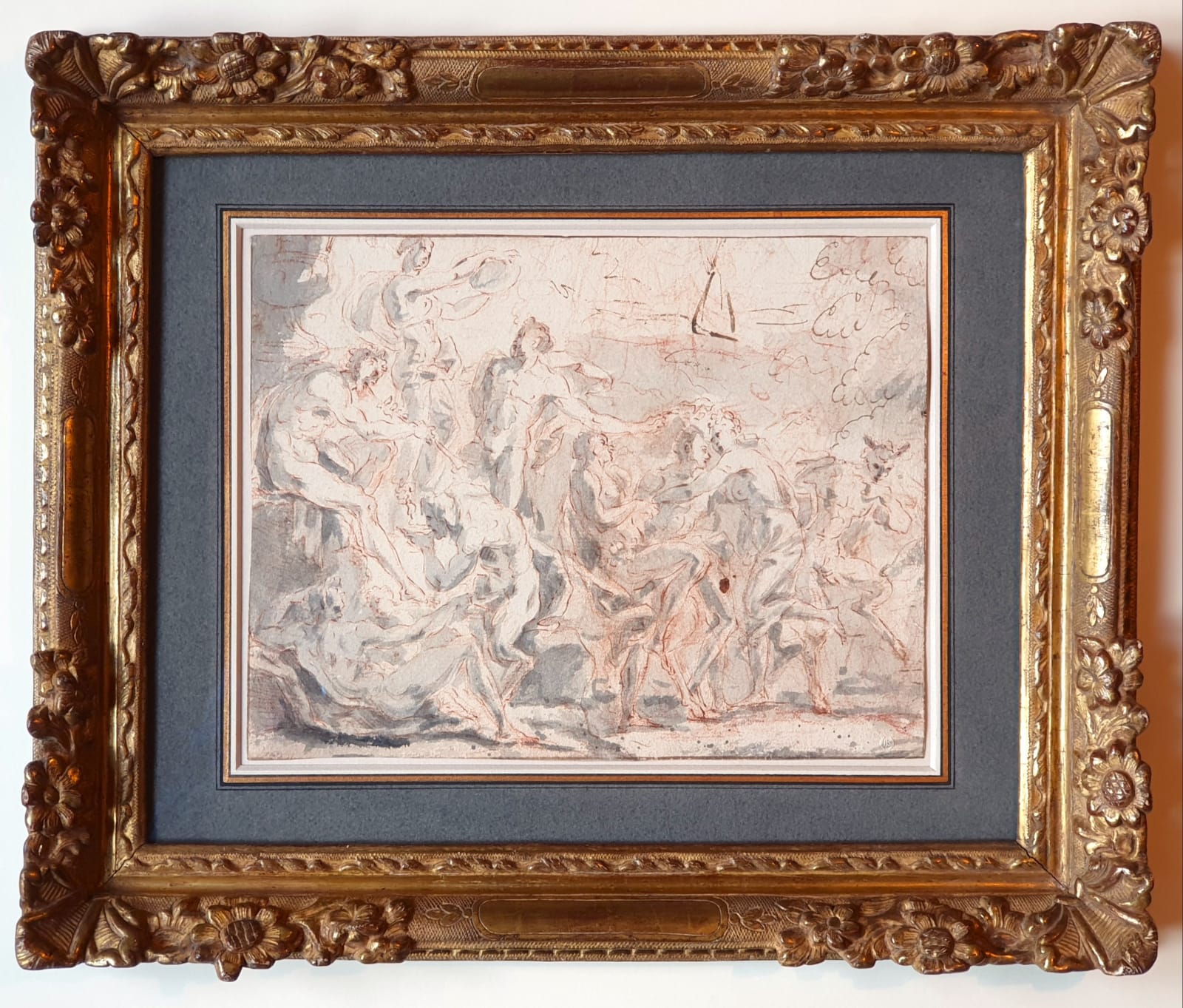 Claude Gillot, Scène de Bacchanale