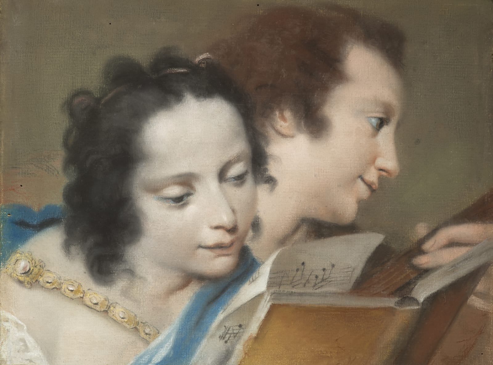 Lorenzo Baldissera Tiepolo, A concert / un concert, ca. 1760-1762