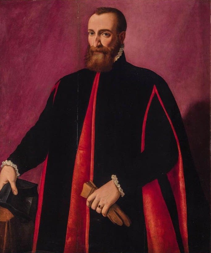 Santi di Tito, Portrait of Senator Bartolomeo Panciatichi/ Portrait du sénateur Bartolomeo Panciatichi , 1574