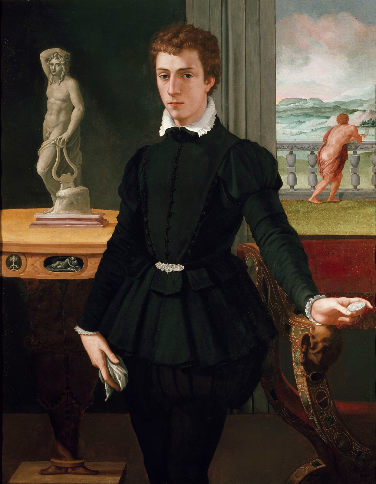 Santi di Tito, Portrait of Senator Bartolomeo Panciatichi/ Portrait du sénateur Bartolomeo Panciatichi , 1574