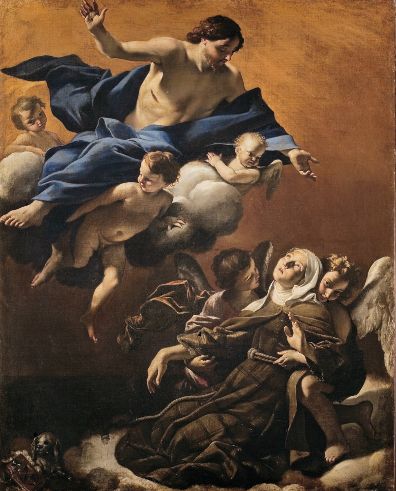 Jean-Honoré Fragonard, Three studies executed in the Pitti Palace/ Trois études exécutées au Palais Pitti, 1761