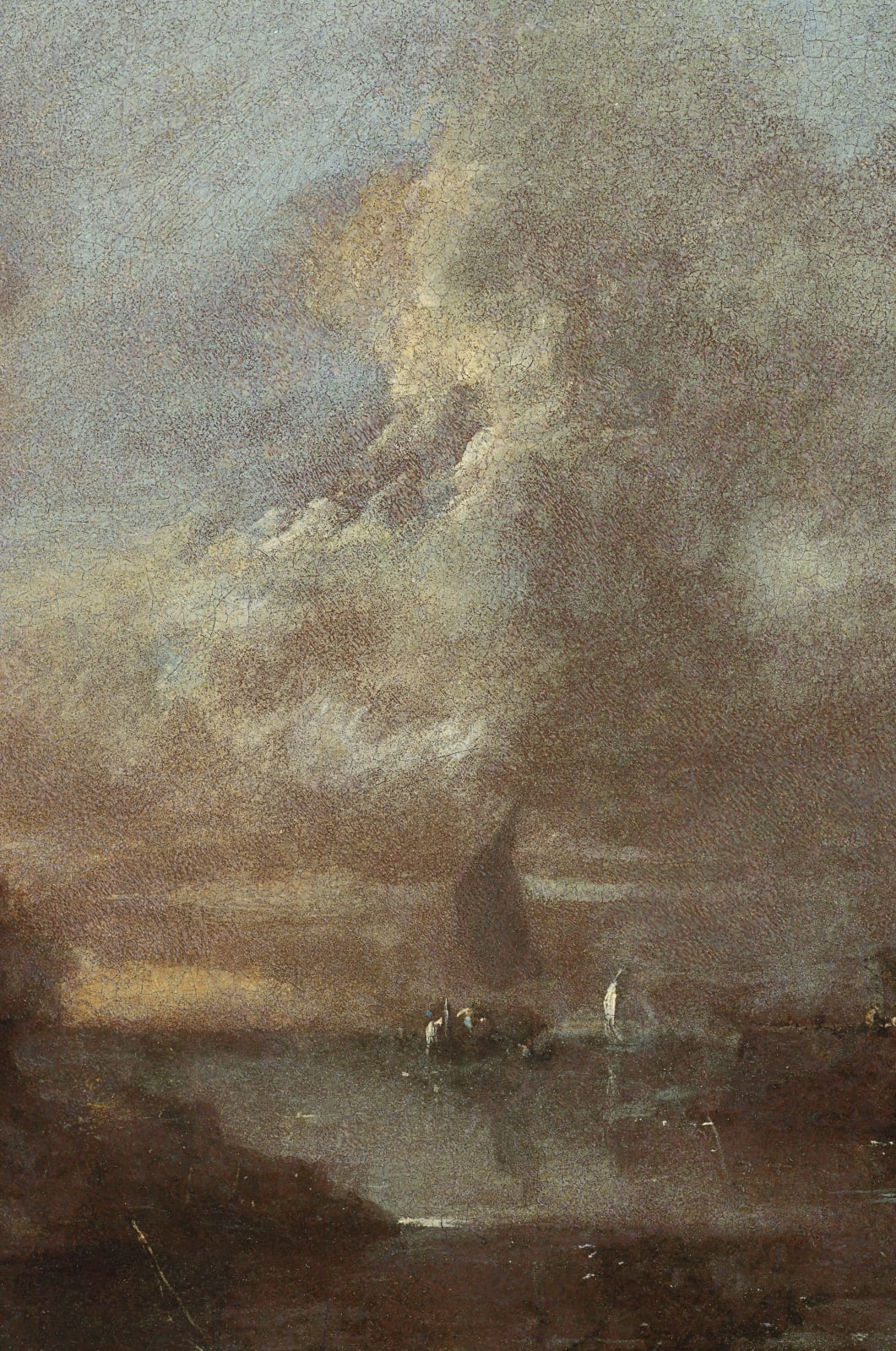 Francesco Guardi, Lagoon capriccio / Capriccio lagunaire, Circa 1770