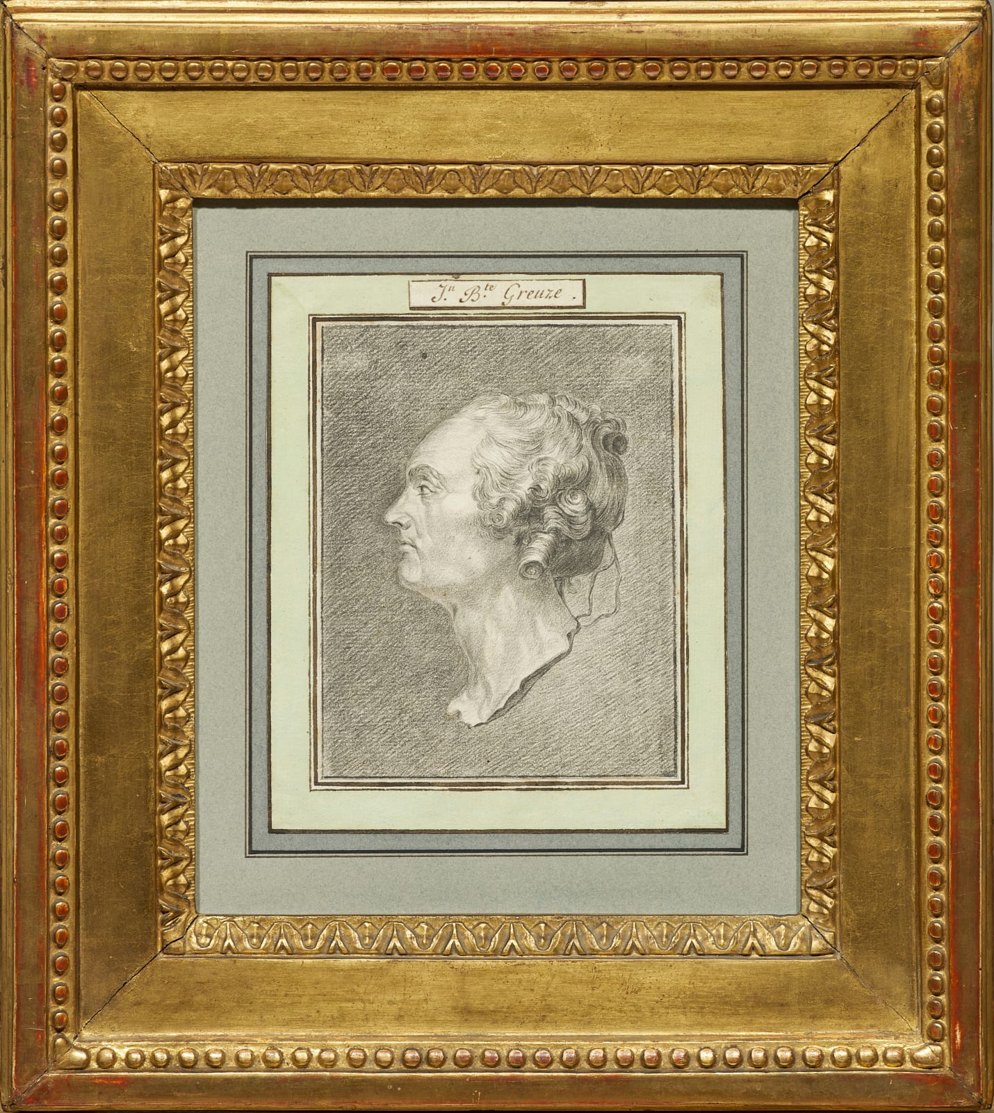 Jean-Jacques Flipart, Portrait of Jean-Baptiste Greuze/ Portrait de Jean-Baptiste Greuze, 1763