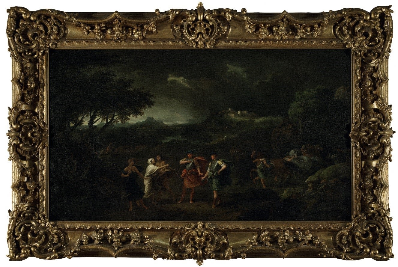Francesco Zuccarelli, Macbeth and the witches - Macbeth et les trois sorcières, ca. 1760