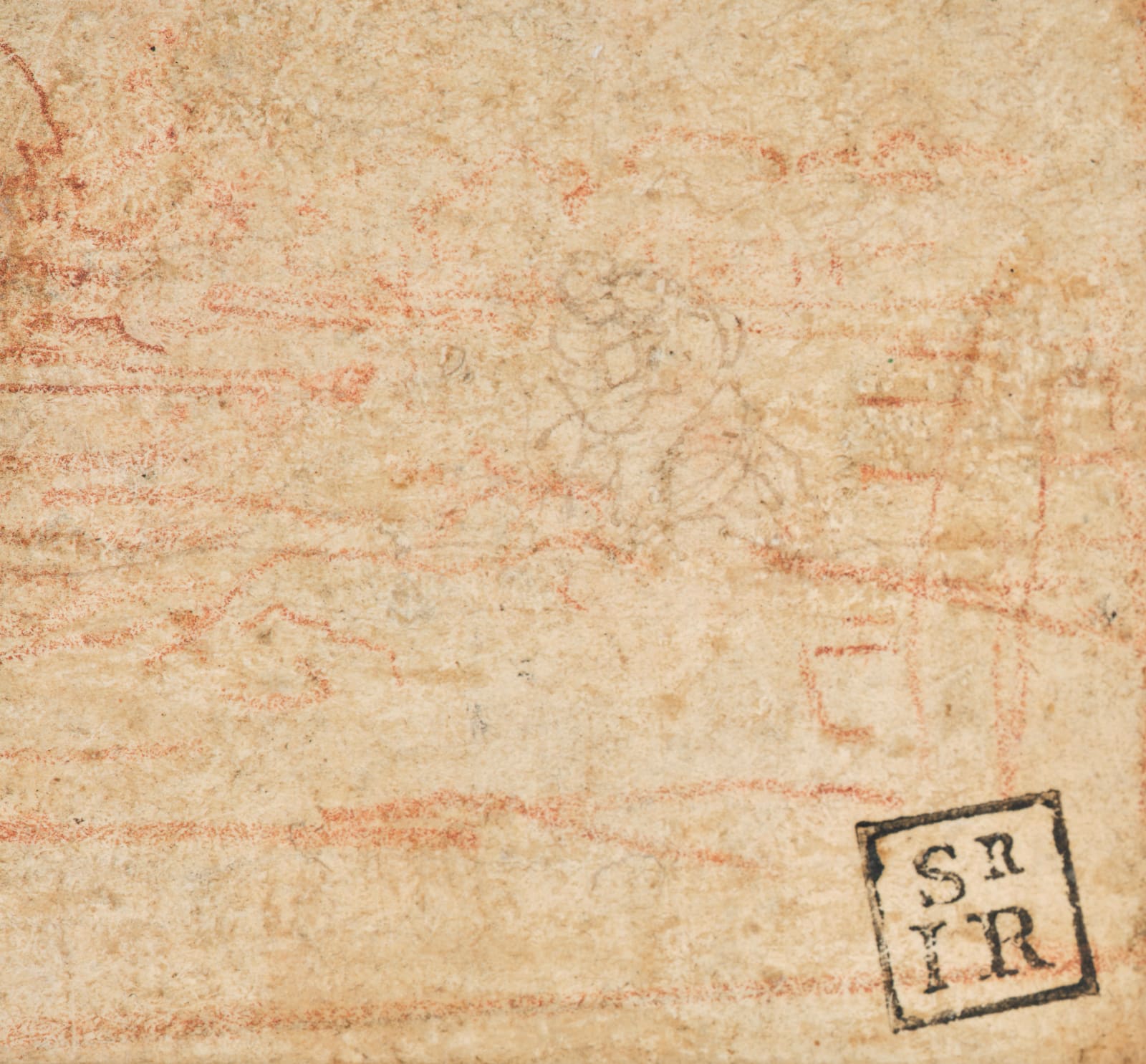 Stefano della Bella, Etude pour « Le violoniste accompagnant un enfant qui danse dans les bras de sa mère », 1639-1649