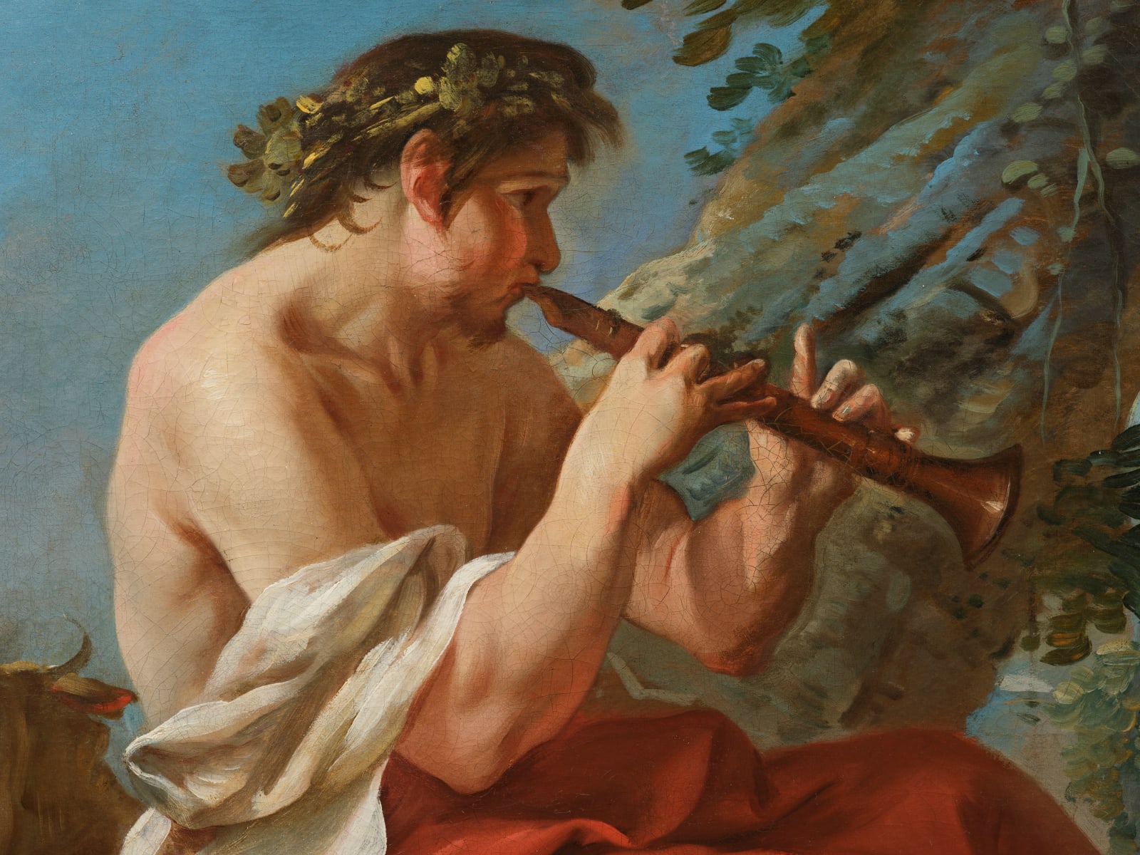 Jean-Baptiste Marie Pierre (Paris 1714 – 1789), Mercury and Io/ Mercure et Io, ca. 1740