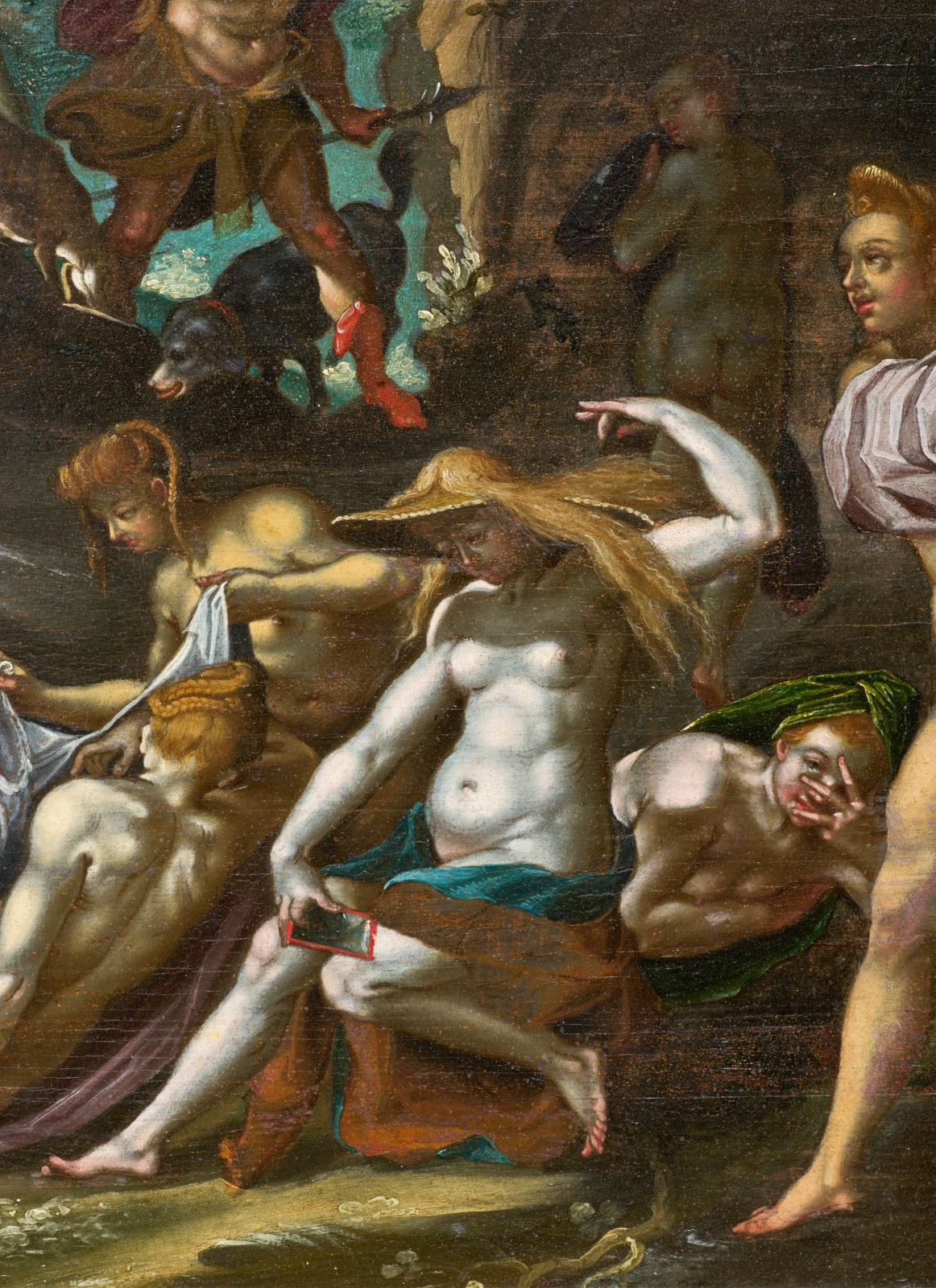 Joseph Heintz the Elder, (after) Diana and Actaeon/ (d'après) Diane et Actéon