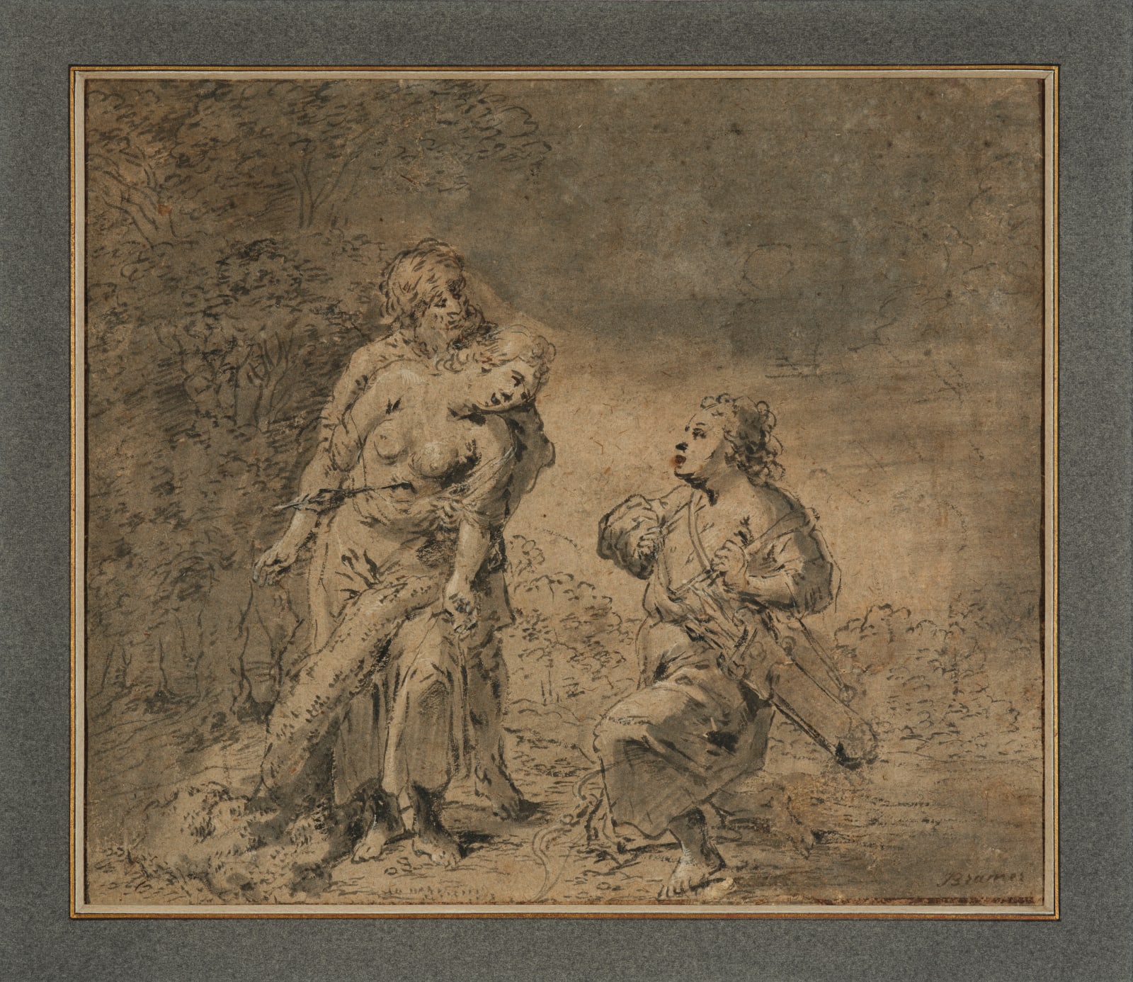 Leonaert Bramer, Silvio and Dorinda/ Silvio et Dorinde, 1655 - 1660