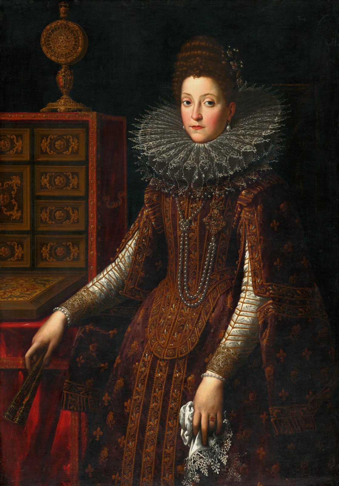 Santi di Tito, Portrait of Senator Bartolomeo Panciatichi/ Portrait du sénateur Bartolomeo Panciatichi , 1574