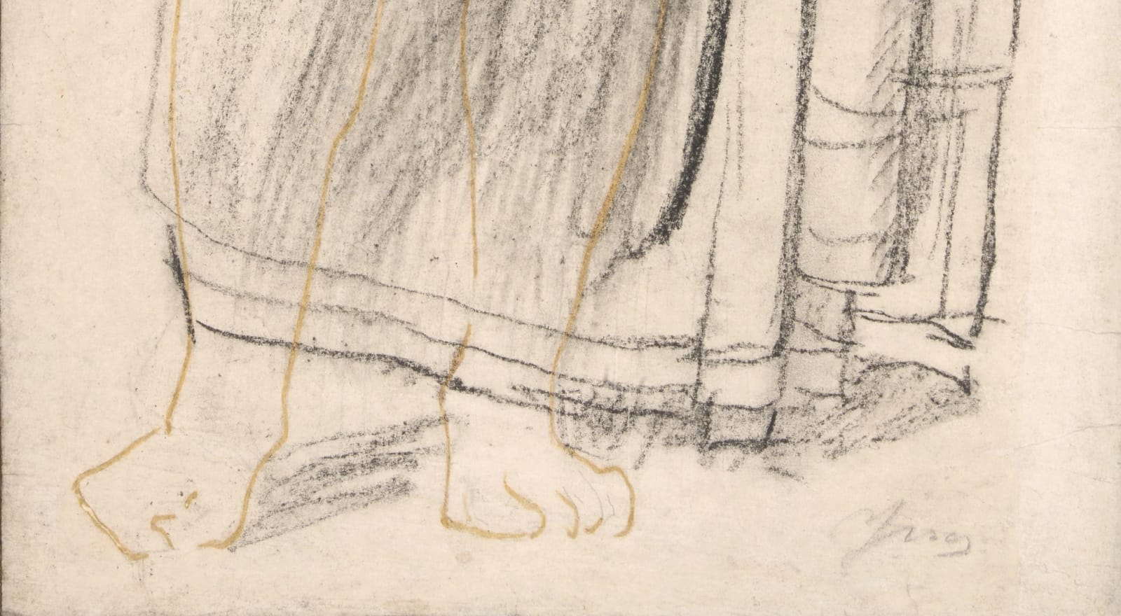Jean Auguste Dominique Ingres, Astraea / study for the Golden Age fresco / Astrée - étude pour l'Age d'Or, after 1841