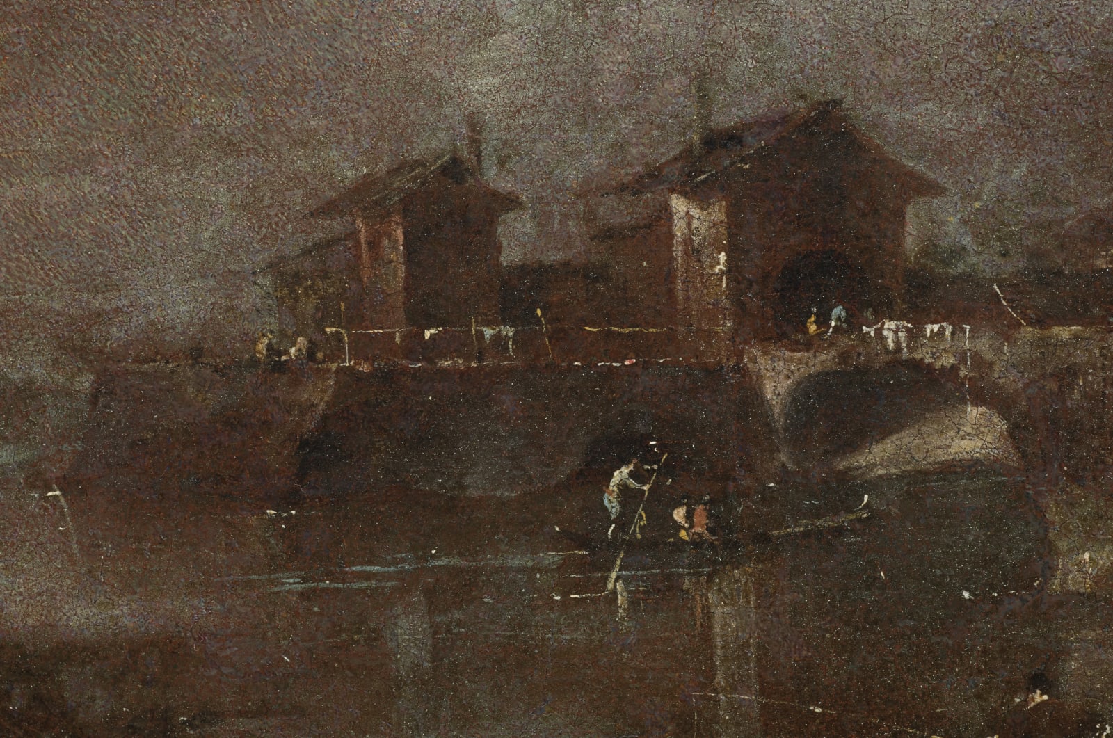 Francesco Guardi, Lagoon capriccio / Capriccio lagunaire, Circa 1770