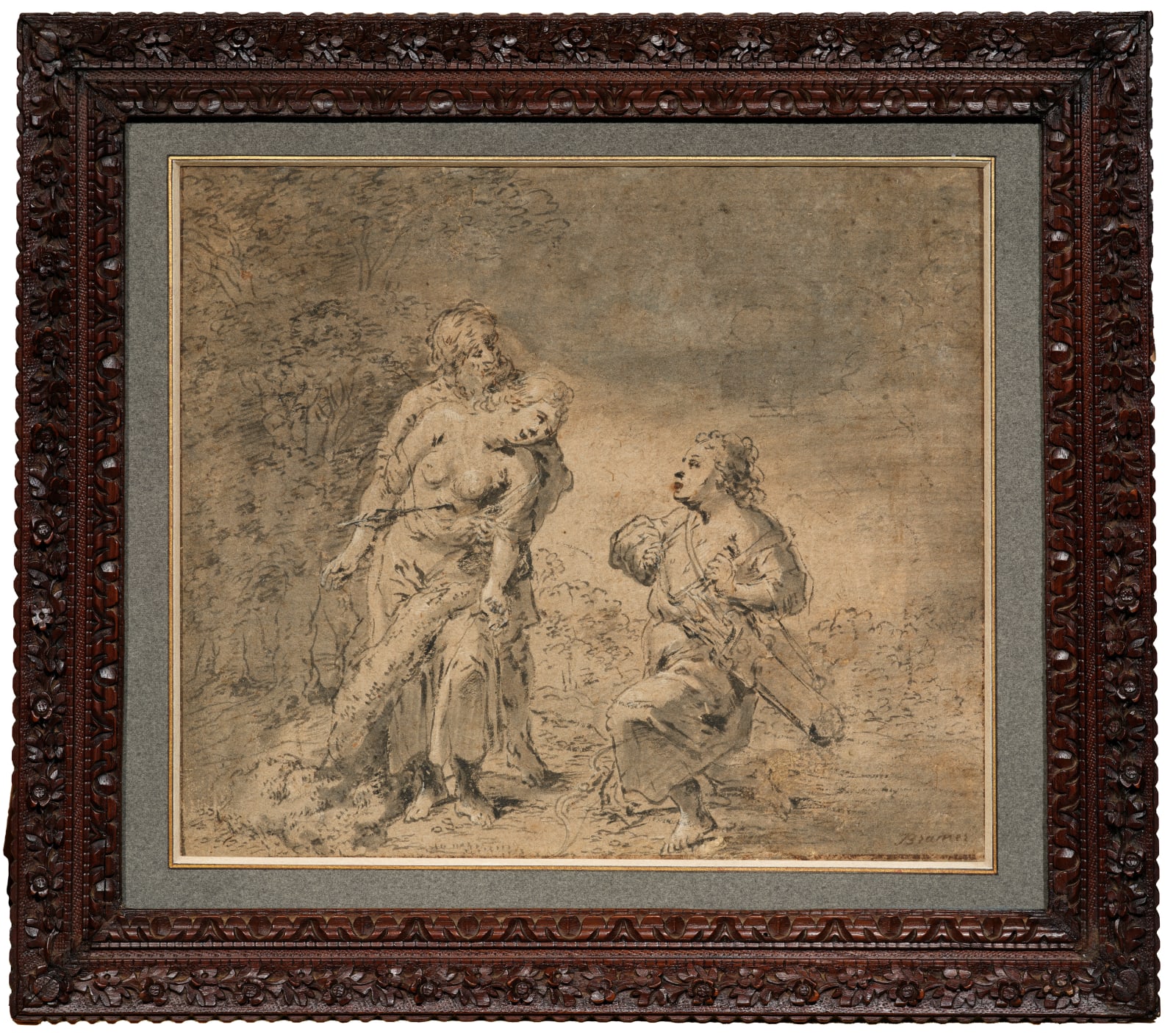 Leonaert Bramer, Silvio and Dorinda/ Silvio et Dorinde, 1655 - 1660