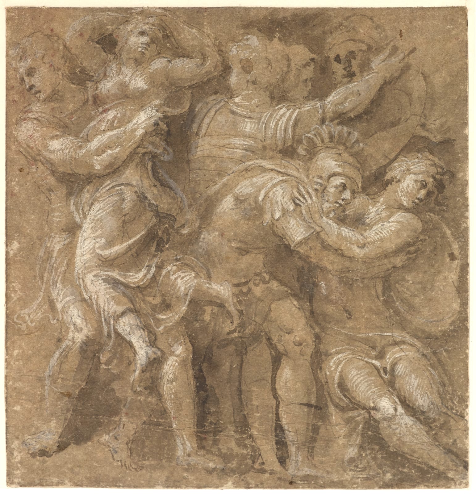 Biagio Pupini, The Abduction of the Sabine Women/ L'enlèvement des Sabines