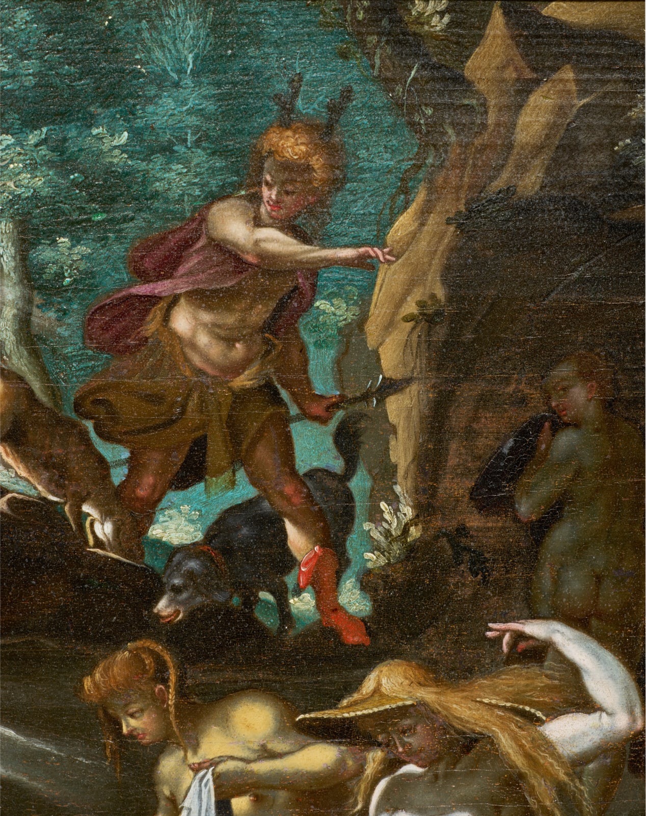 Joseph Heintz the Elder, (after) Diana and Actaeon/ (d'après) Diane et Actéon