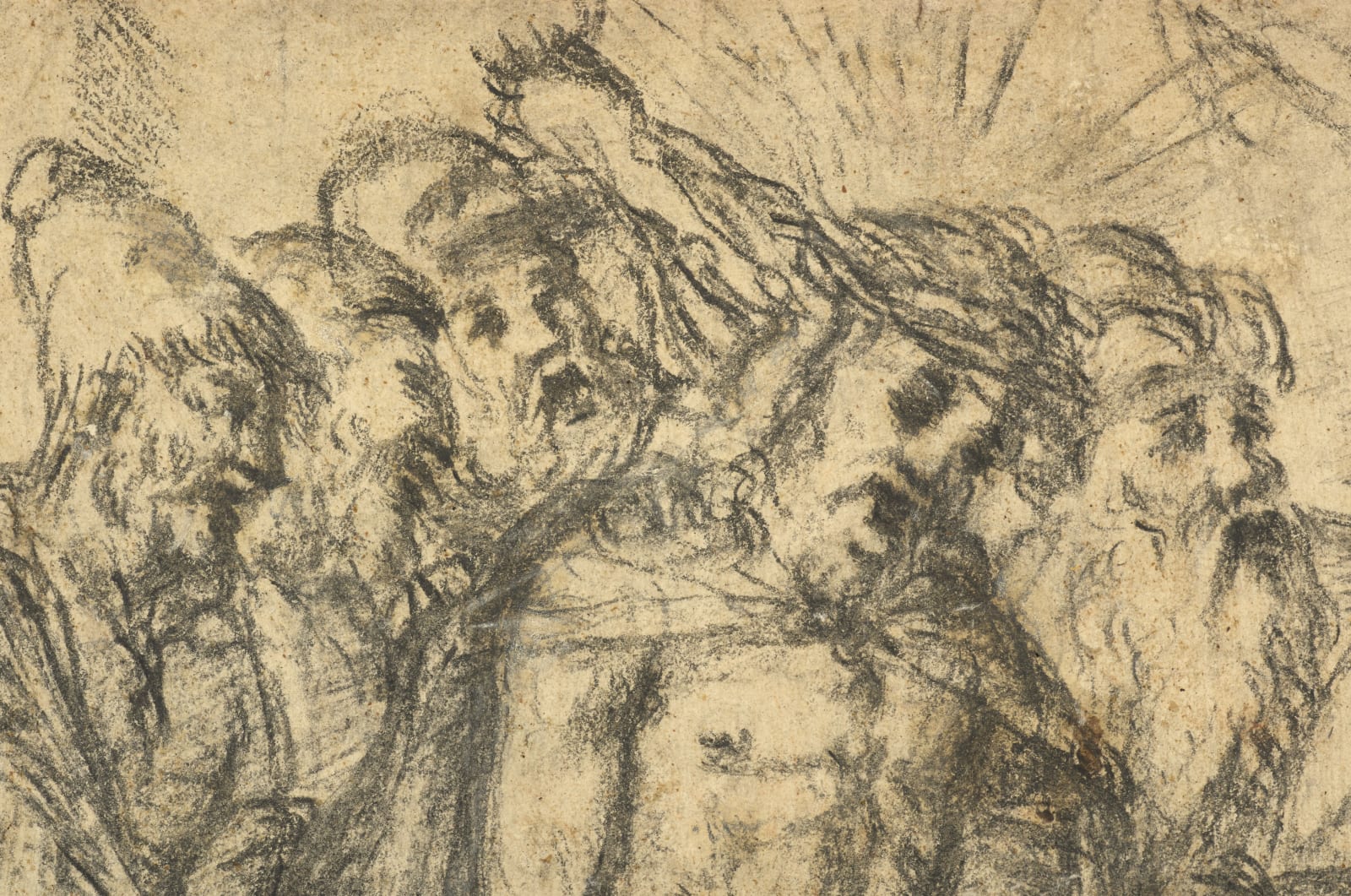 Tiziano Vecelli, called Titian/ Tiziano Vecelli dit Titien, (School of) Christ before Herod / (Ecole de) Le Christ devant Hérode, ca. 1570