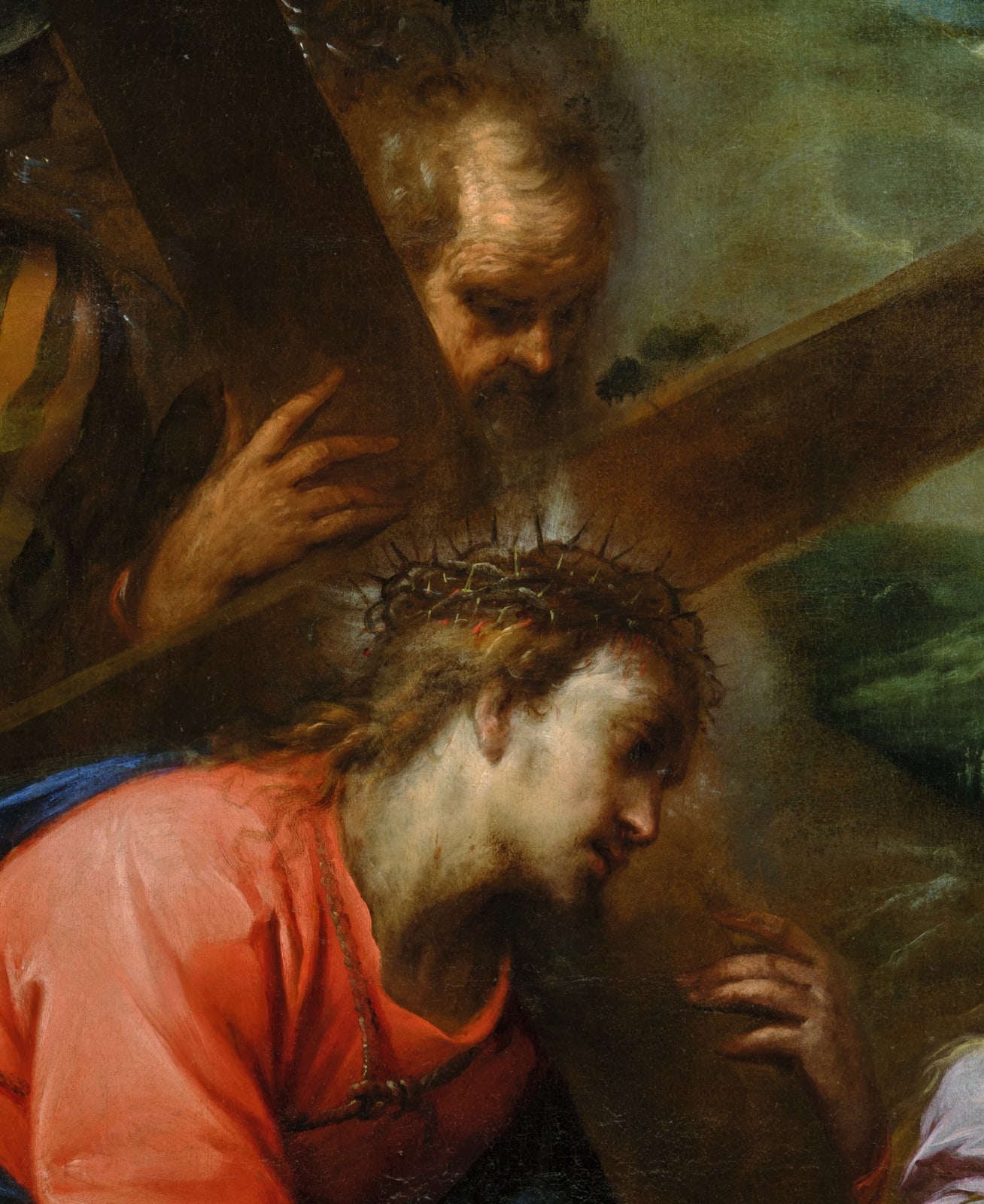 Carlo Francesco Nuvolone, Christ Falling on the Way to Calvary/ Le Christ sur le chemin du Calvaire