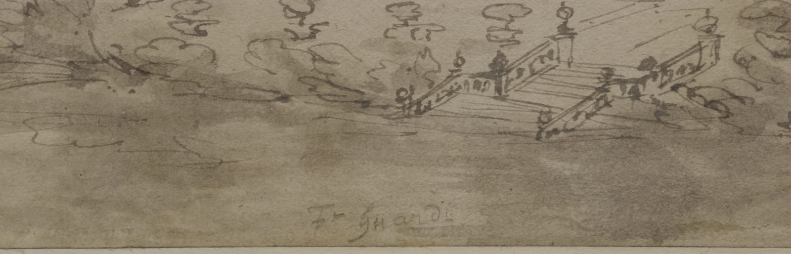 Francesco Guardi, Villas on the Brenta / Villas sur la Brenta