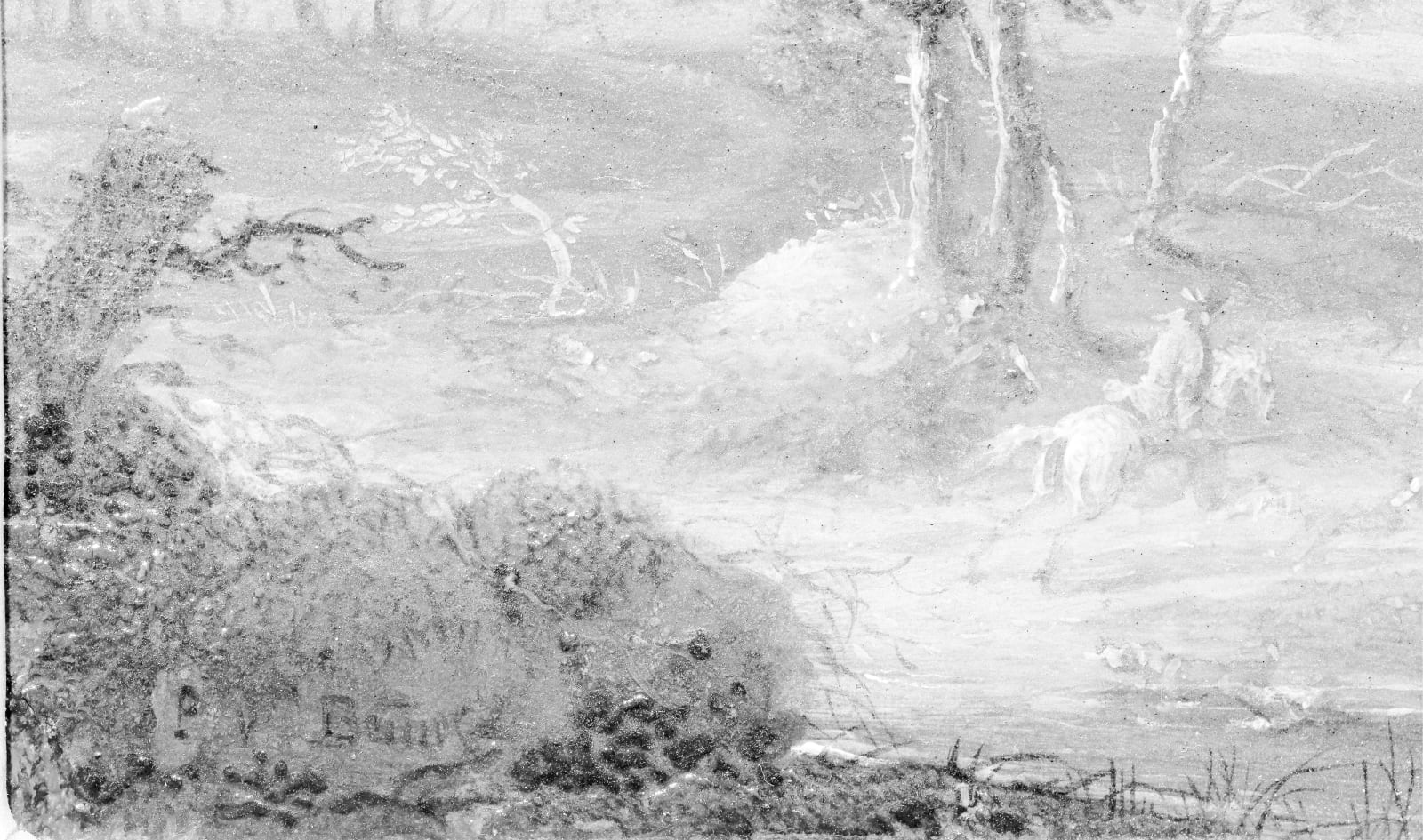 Peter von Bemmel, Stag hunting in the vicinity of Nuremberg/ Chasse à courre dans les environs de Nuremberg, Ca. 1730