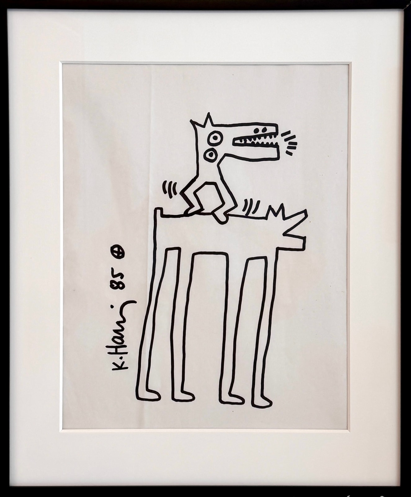 Keith Haring, Untitled, 1985