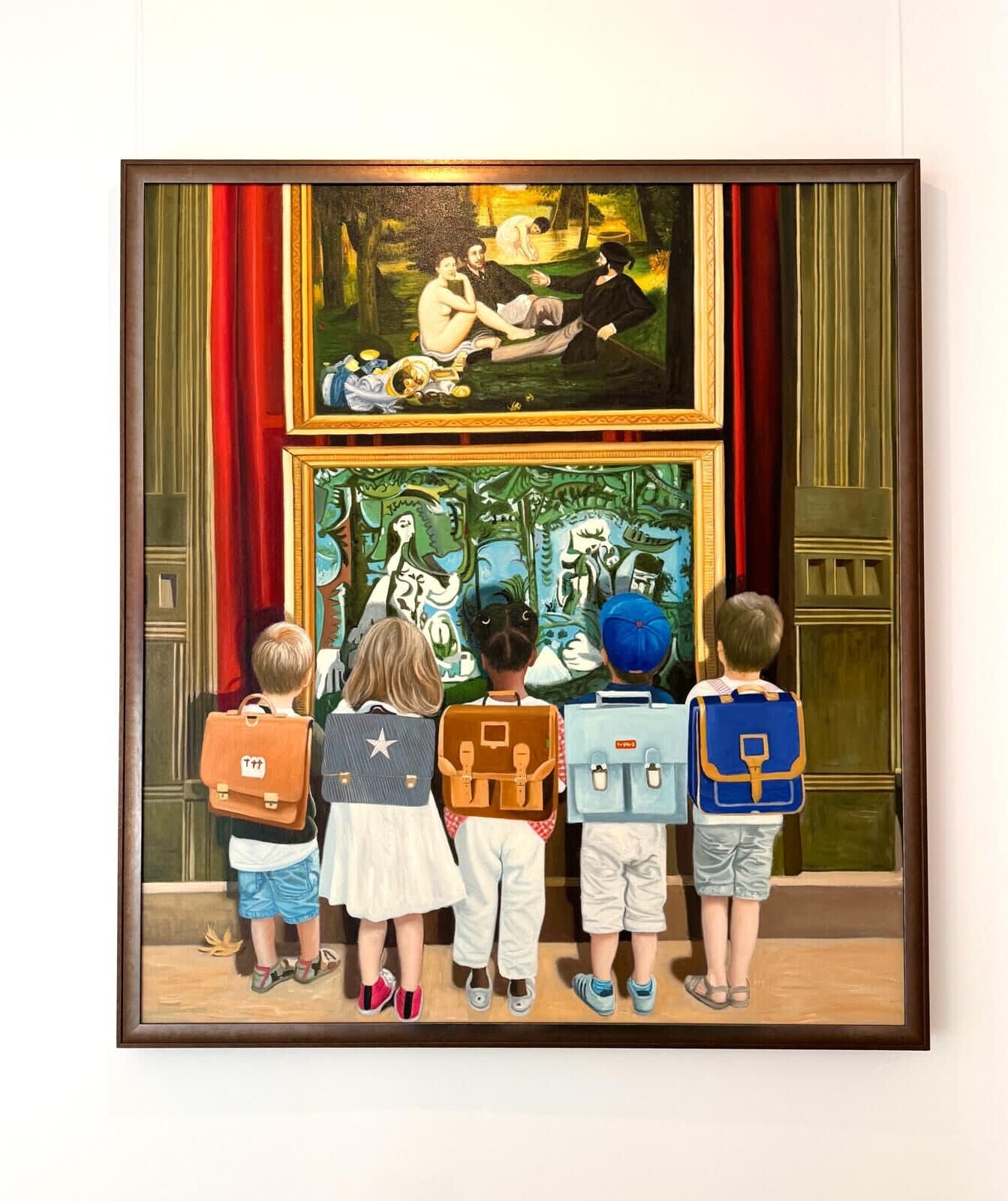 Gully, Dohanos meets Manet vs Picasso, 2014