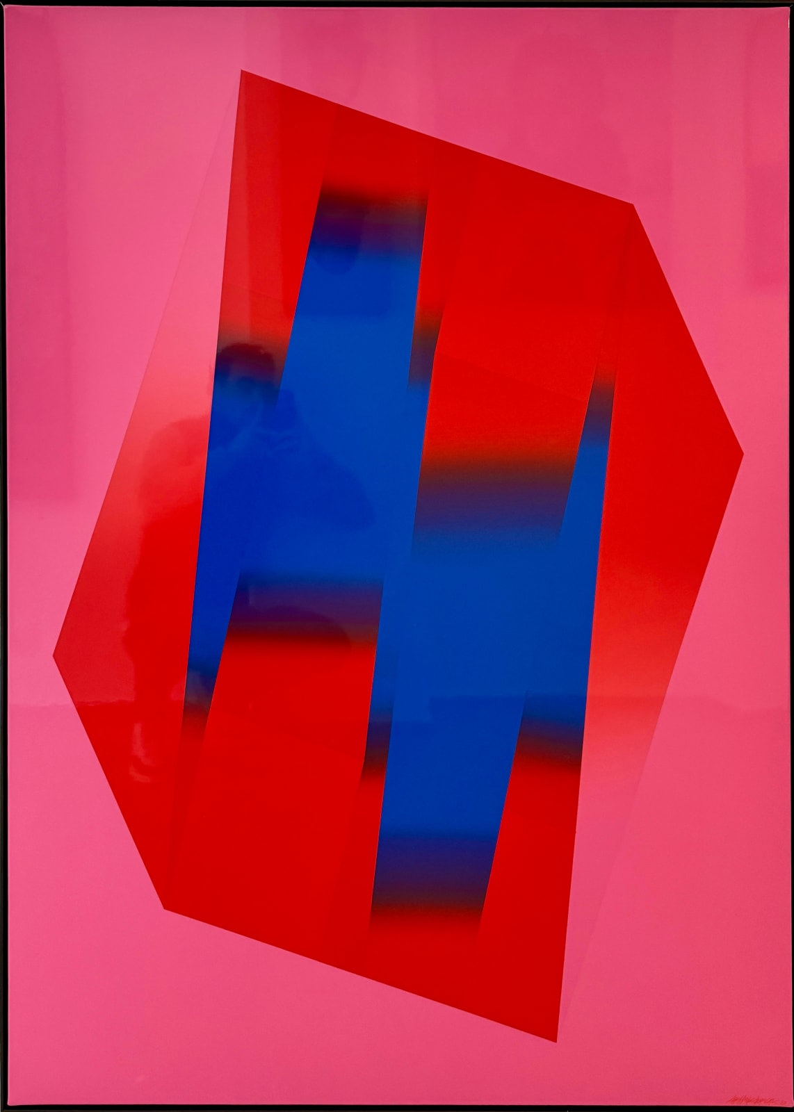 Arthur Dorval, Cube Pink, 2023