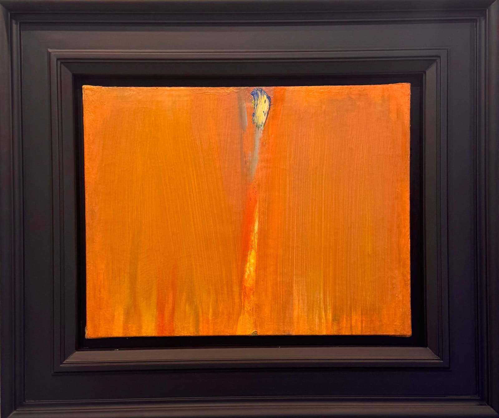 Olivier Debré, Ocre rouge orange à la tache jaune, 1983