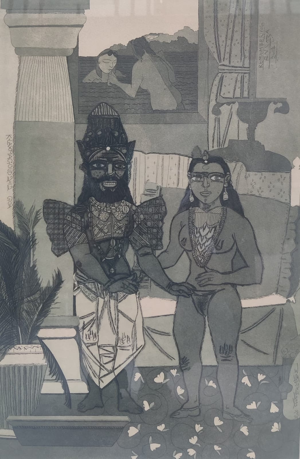 K.Laxma Goud, Untitled , 2012