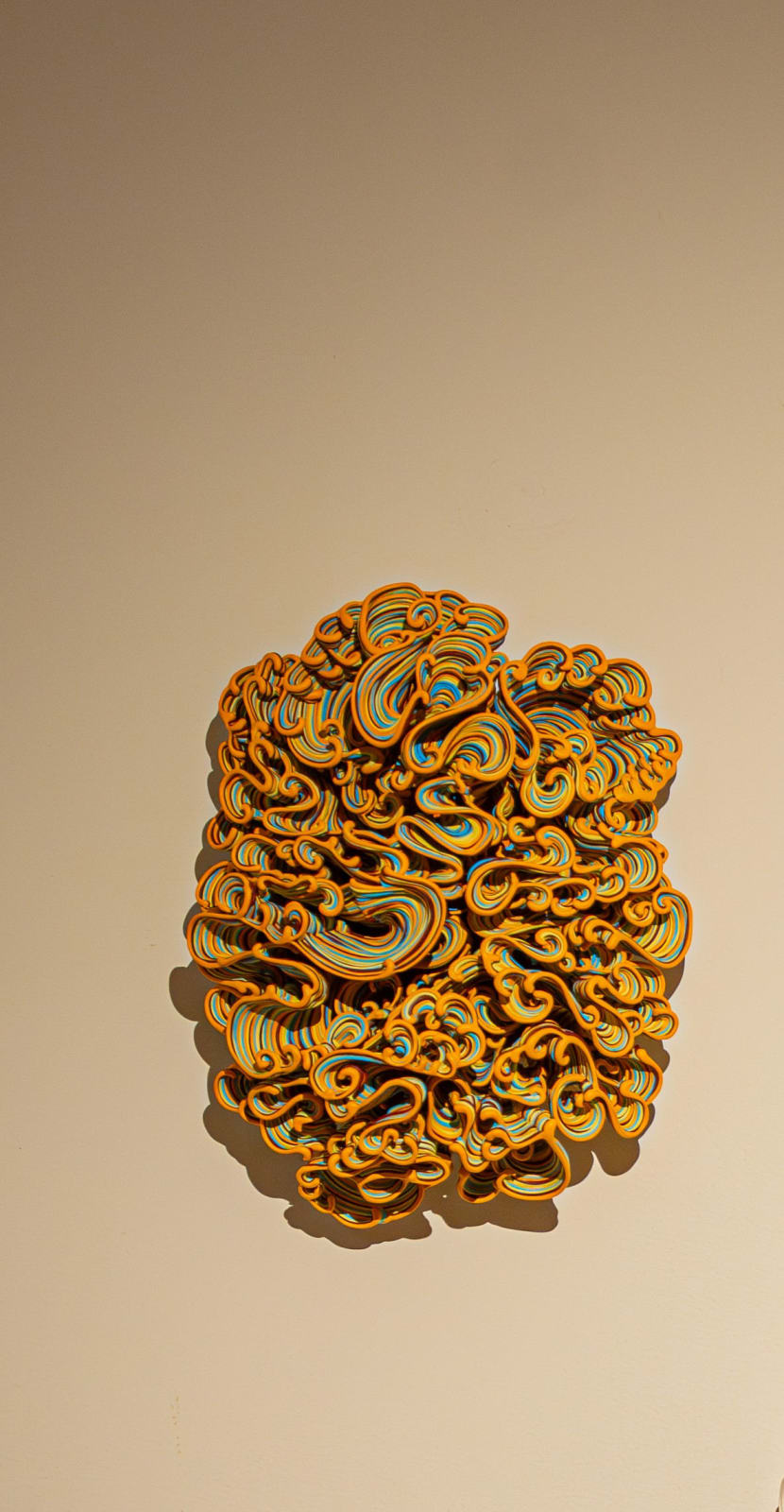 Swen Kahlert, Untitled (Series: Growth of colors), 2024-2025