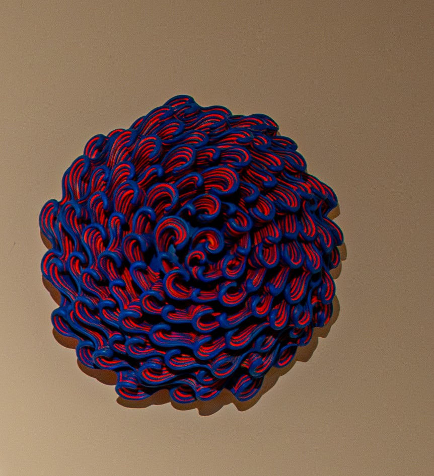 Swen Kahlert, Untitled (Series:Growth of colors), 2025