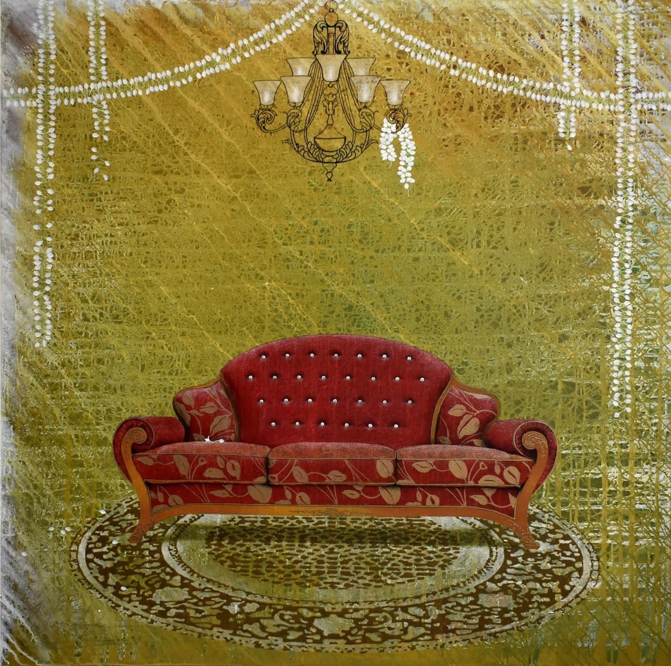 Raju T, It's time for sprinkling fragrance - IX , 2023