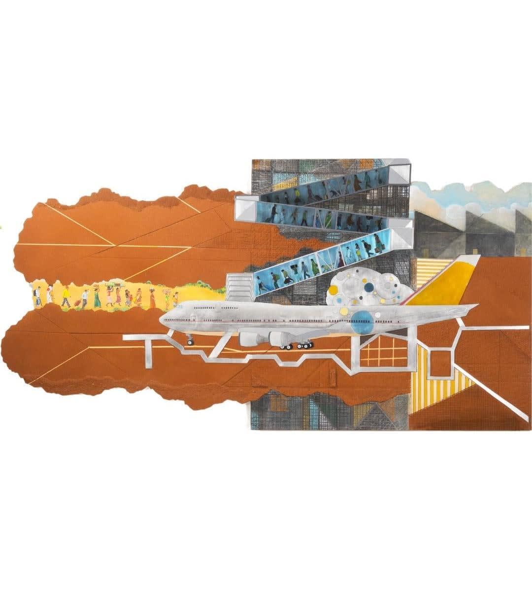 Sudhakar Chippa, Moments of Depature II, 2025