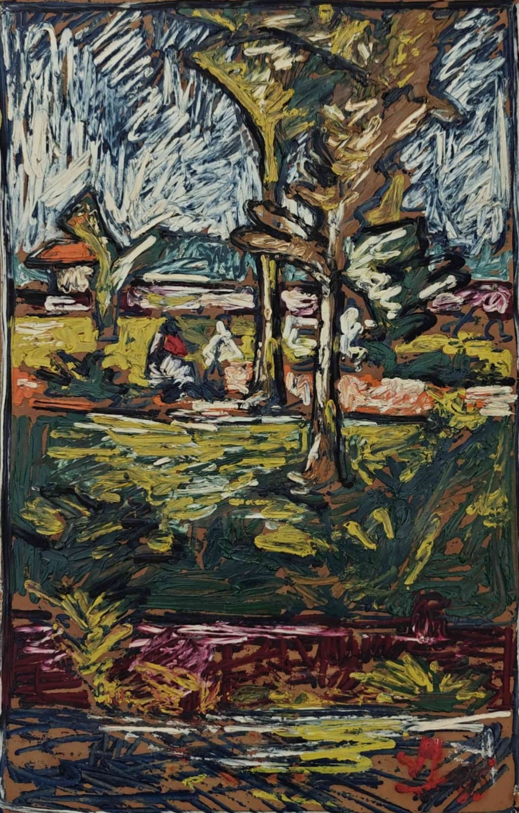 Dashrath Patel, Untitled, 1955