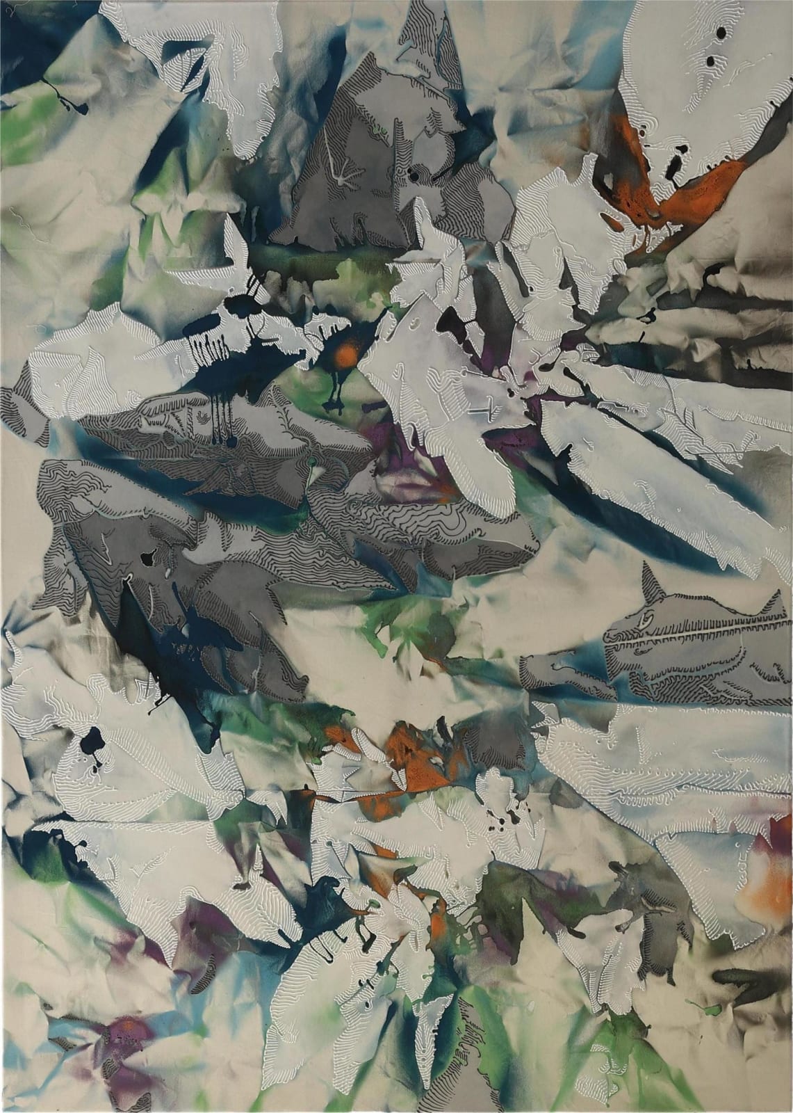Swen Kahlert, Untitled (Series: Water and Mountains), 2019