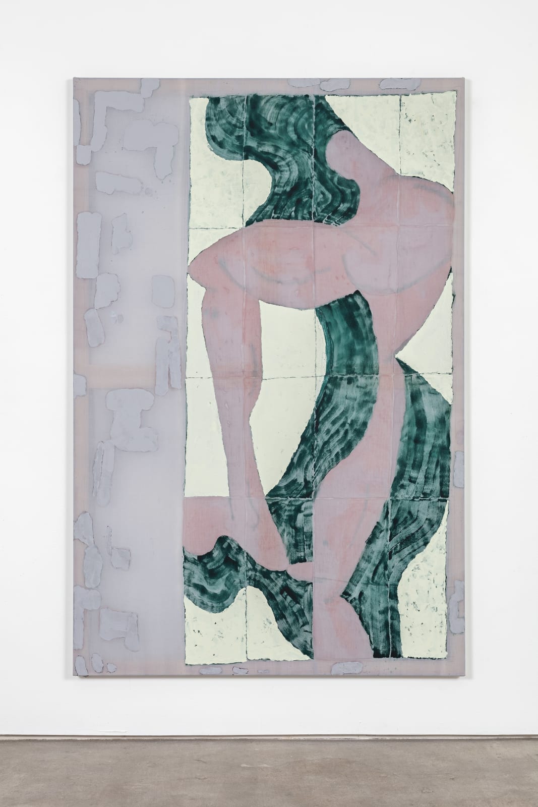 Carl Mannov, Draped figure, 2017