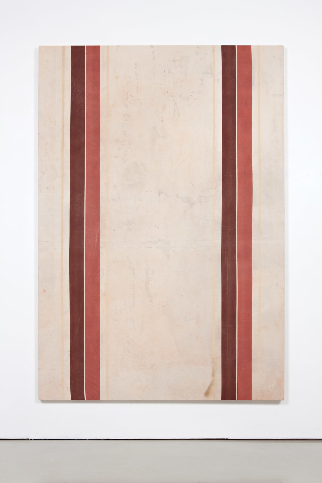 Fredrik Værslev, Untitled (Canopy Painting: Light Brown, Brown and Beige), 2012