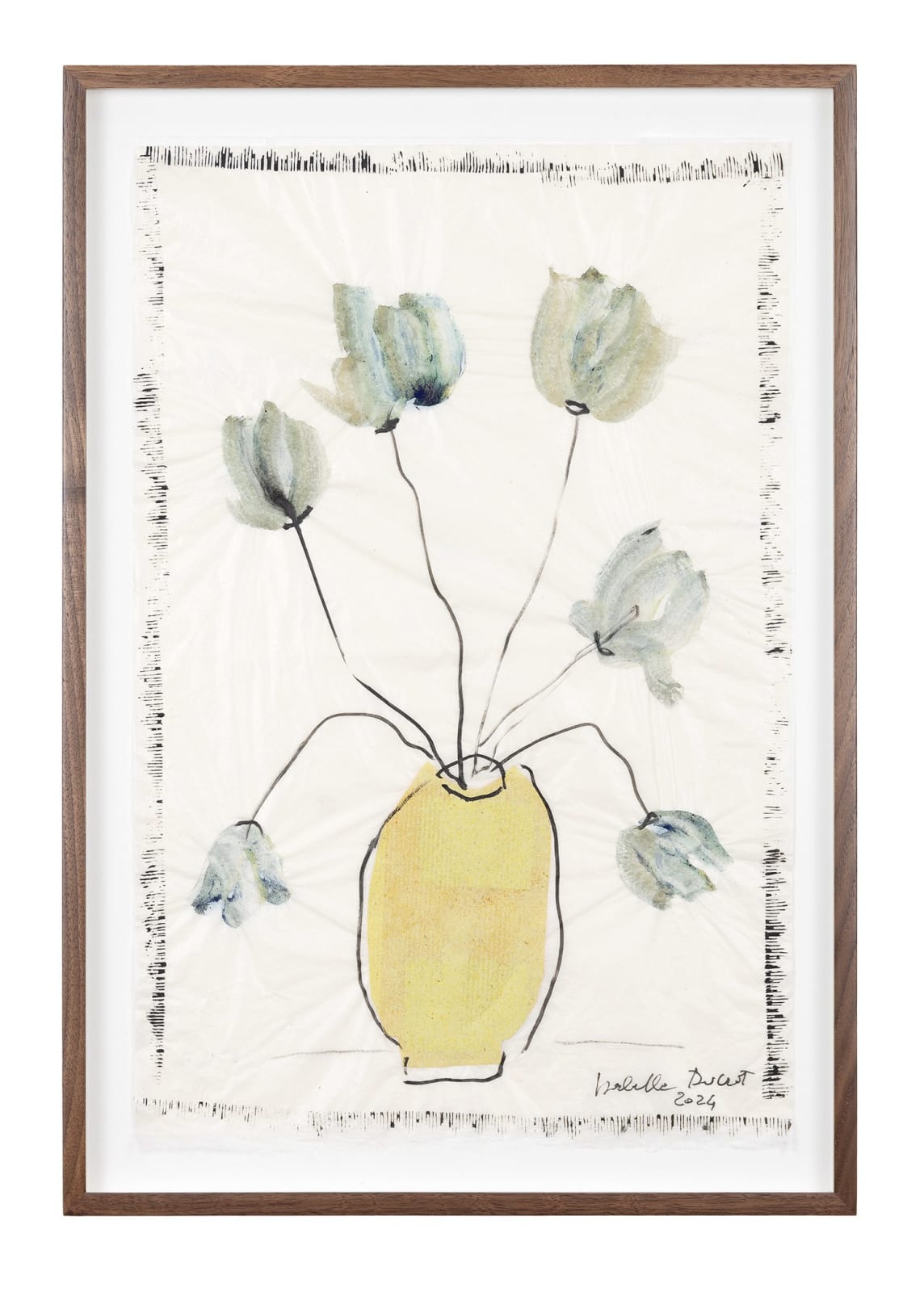 Isabella Ducrot, Trembling Grey Flowers, 2024