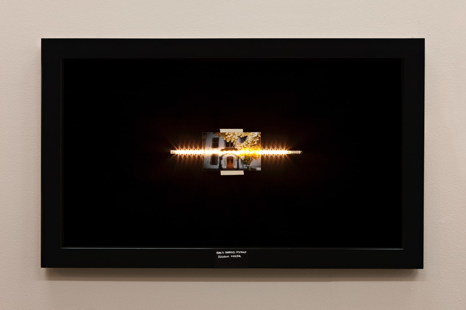 Simon Denny, Celebrities' Houses at Night – Hans Rasmus Astrup, 2009