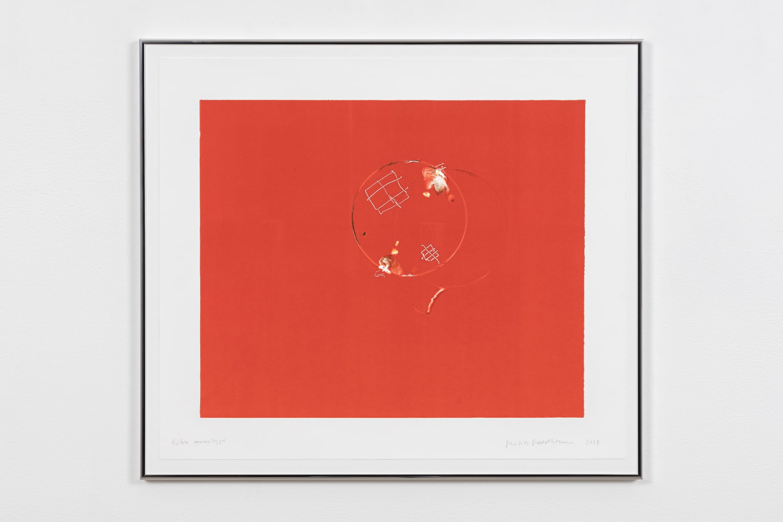 Matias Faldbakken, Boble Monotype, 2017