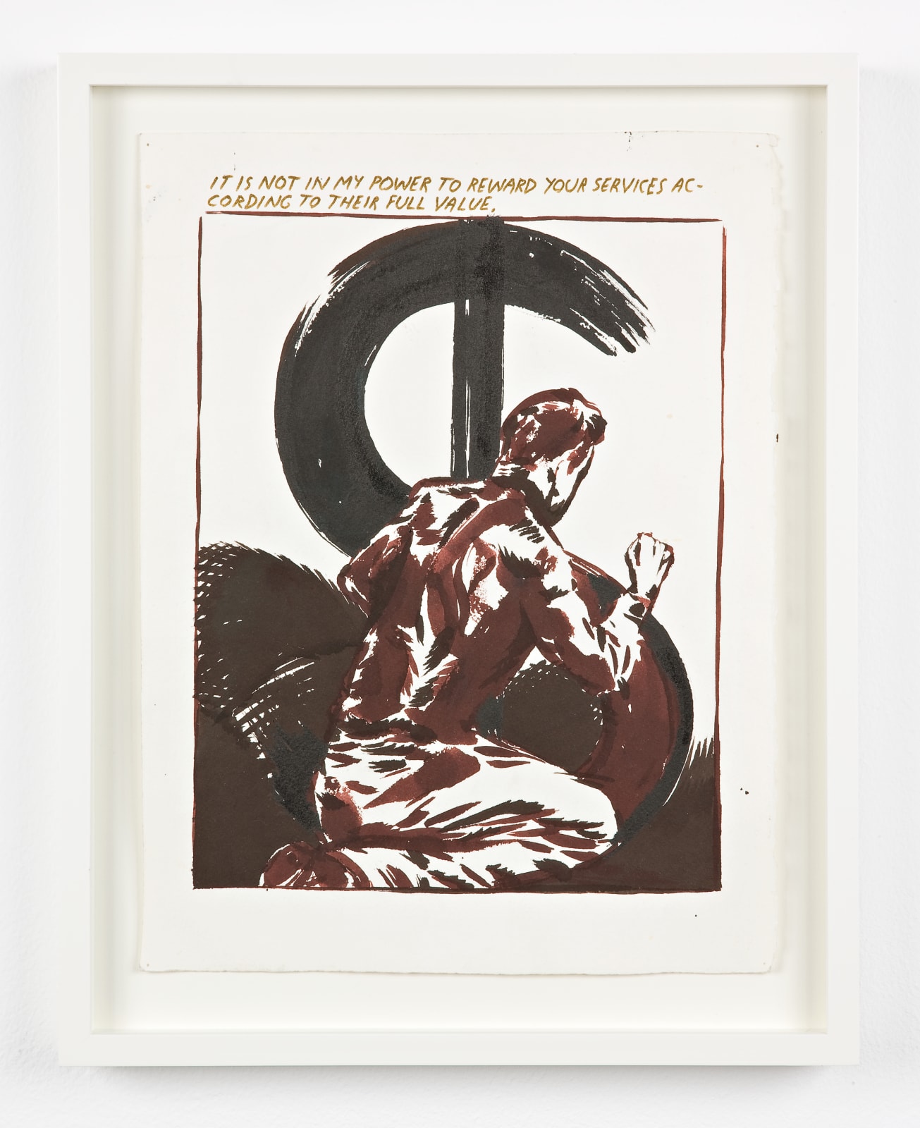 Raymond Pettibon, Untitled (It is Not), 2006