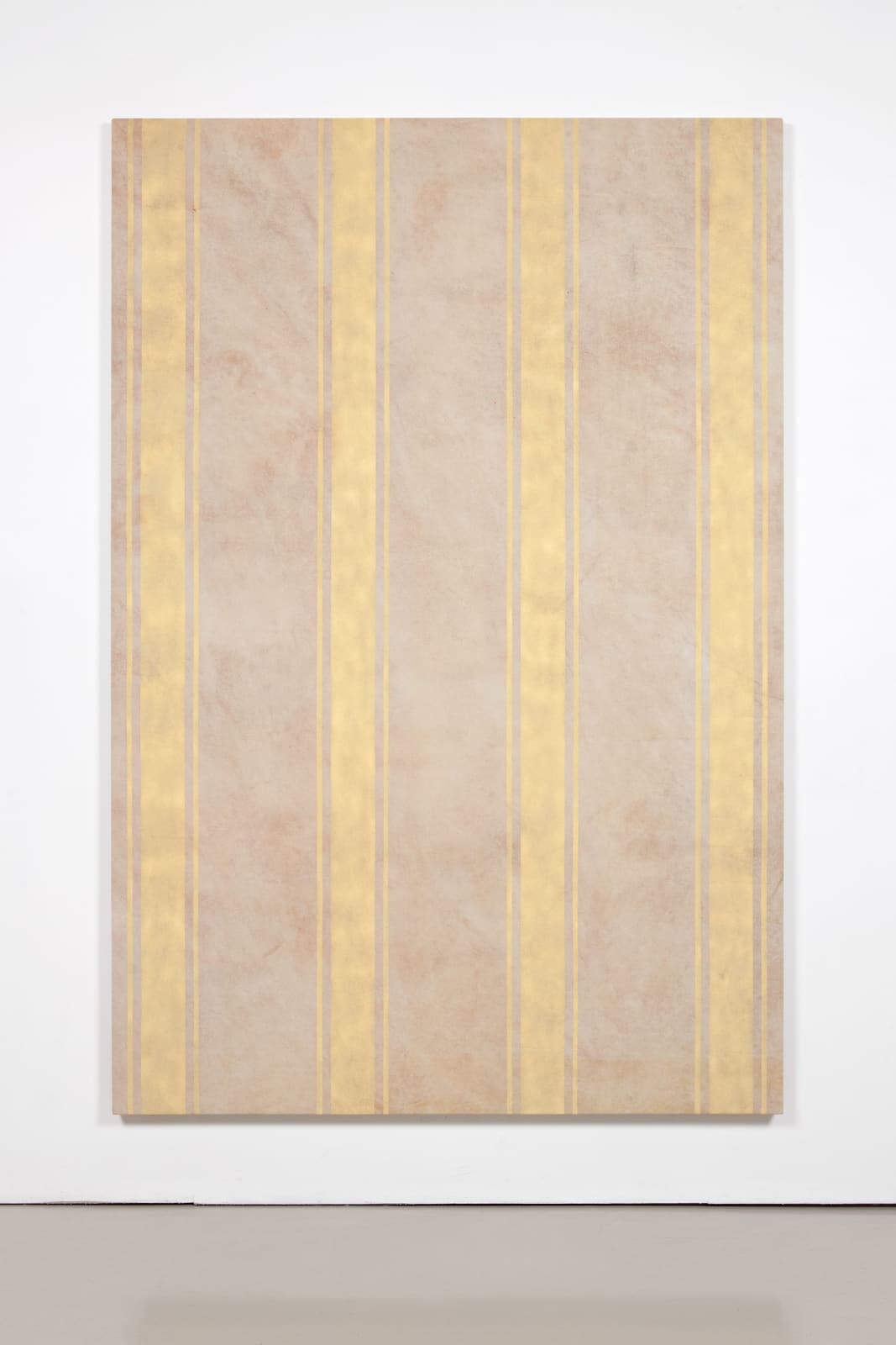 Fredrik Værslev, Untitled (Canopy Painting: Yellow), 2012