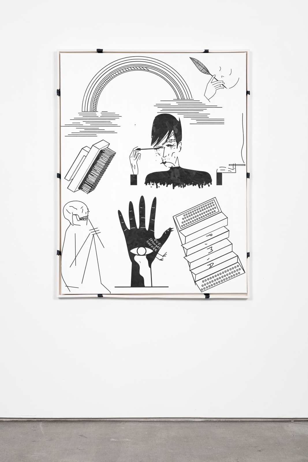 JM Howey, Undisclosed Narrative with Frame Work 10, 2015