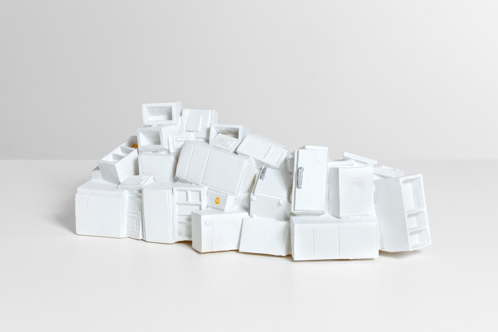 Otto Plonk, Model based on documentation of Inghild Karlsen's work "White Trash", included in the exhibition "White Trash", 13th September - 5th October 1997, 2015